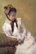 Mary Cassatt, Portrait of artist